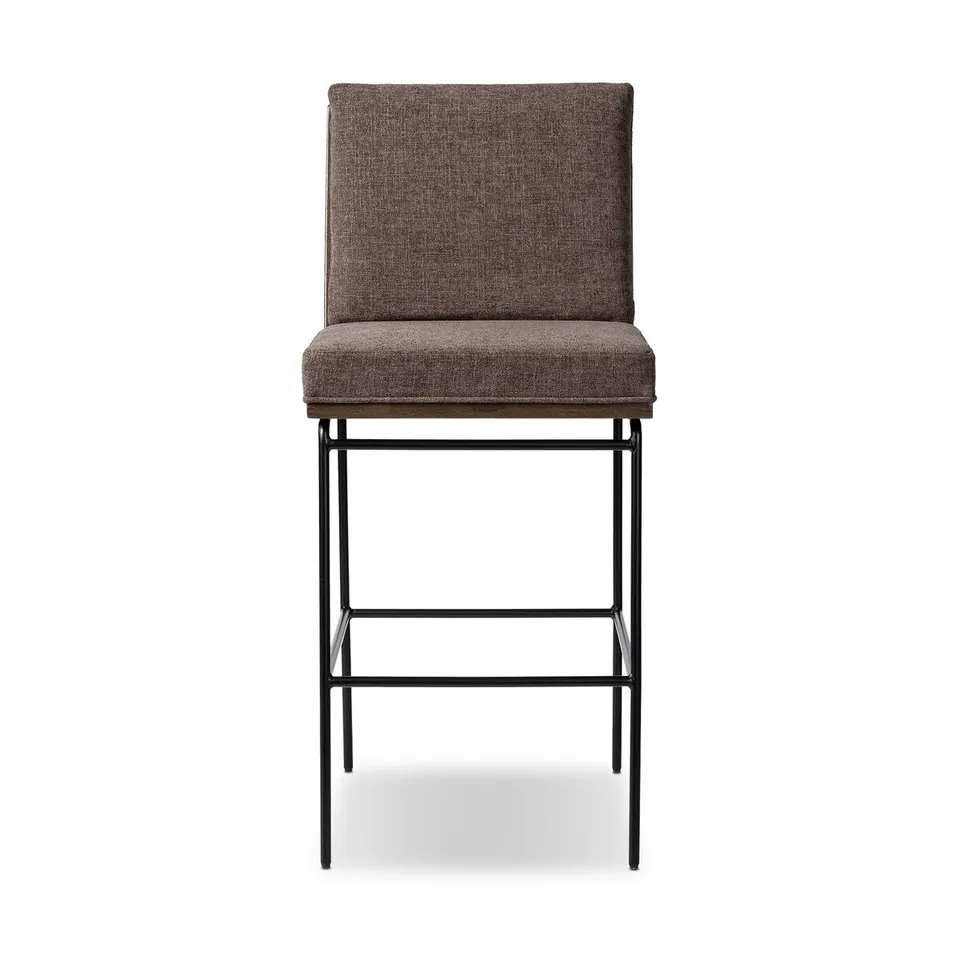 Crete Bar + Counter Stool - Landale Charcoal