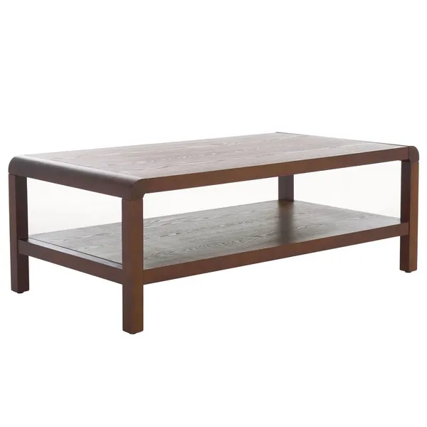 Omara 1 Shelf Coffee Table - Walnut
