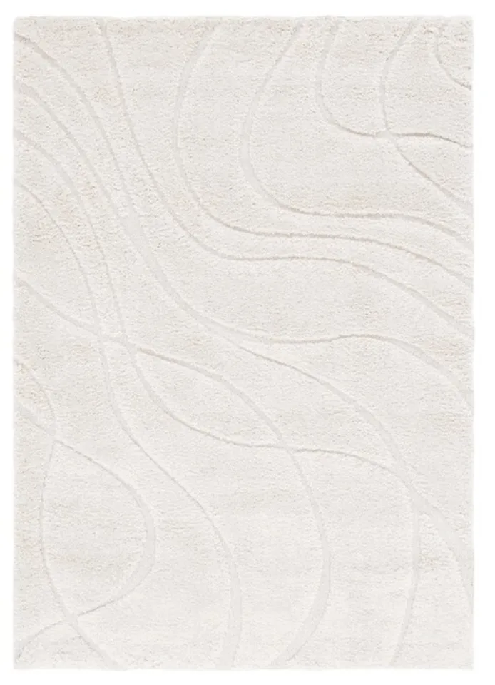 Arlo Home Woven Area Rug, SG471-1111, Cream/Cream,  6' X 9'