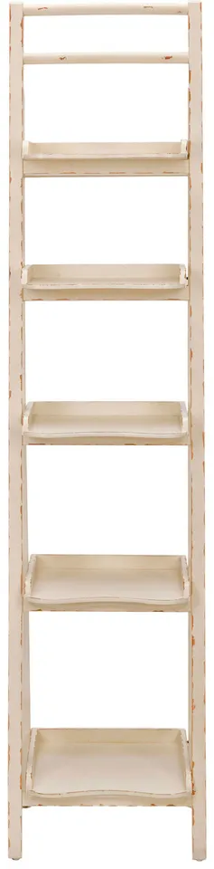 Asher Leaning 5 Tier Etagere - Vintage Cream