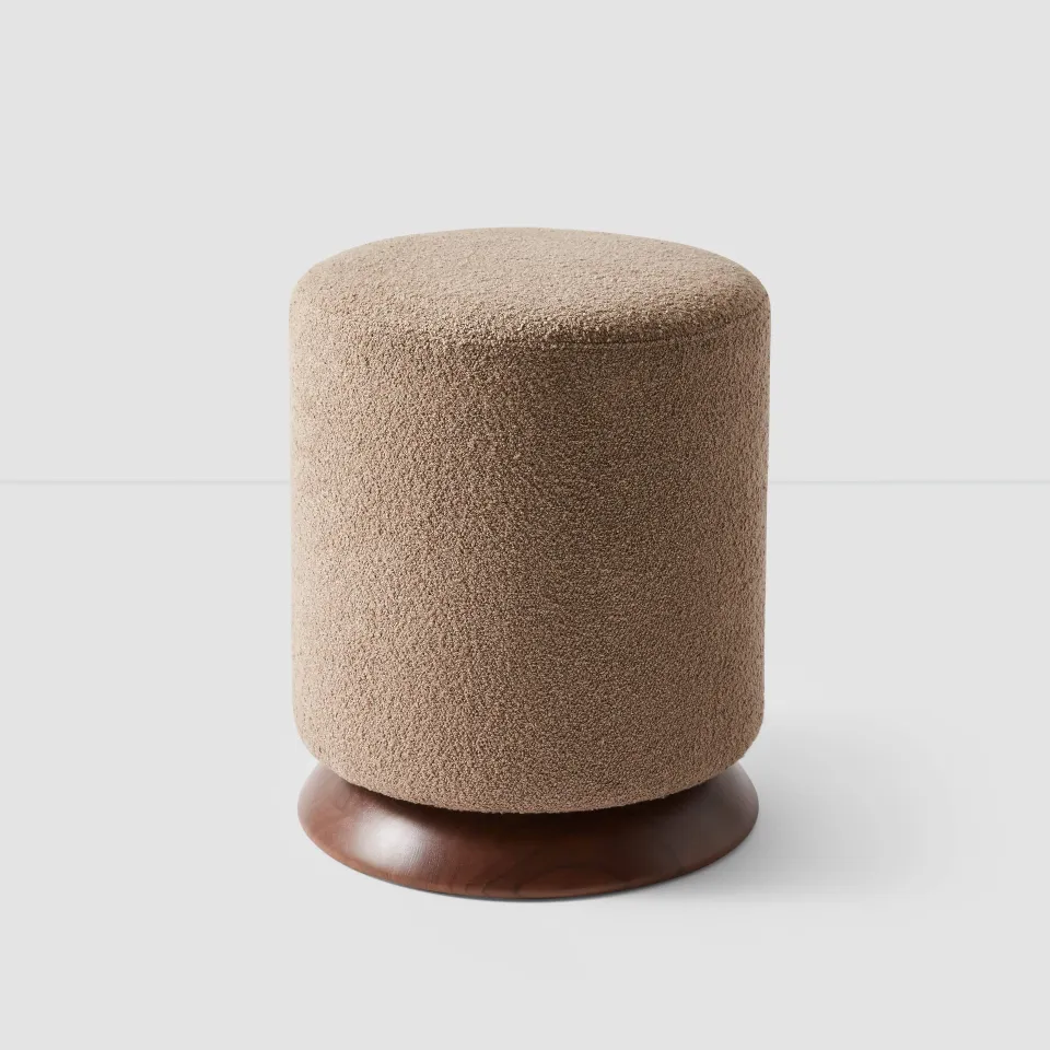 The Citizenry Kimaya Ottoman | Brown