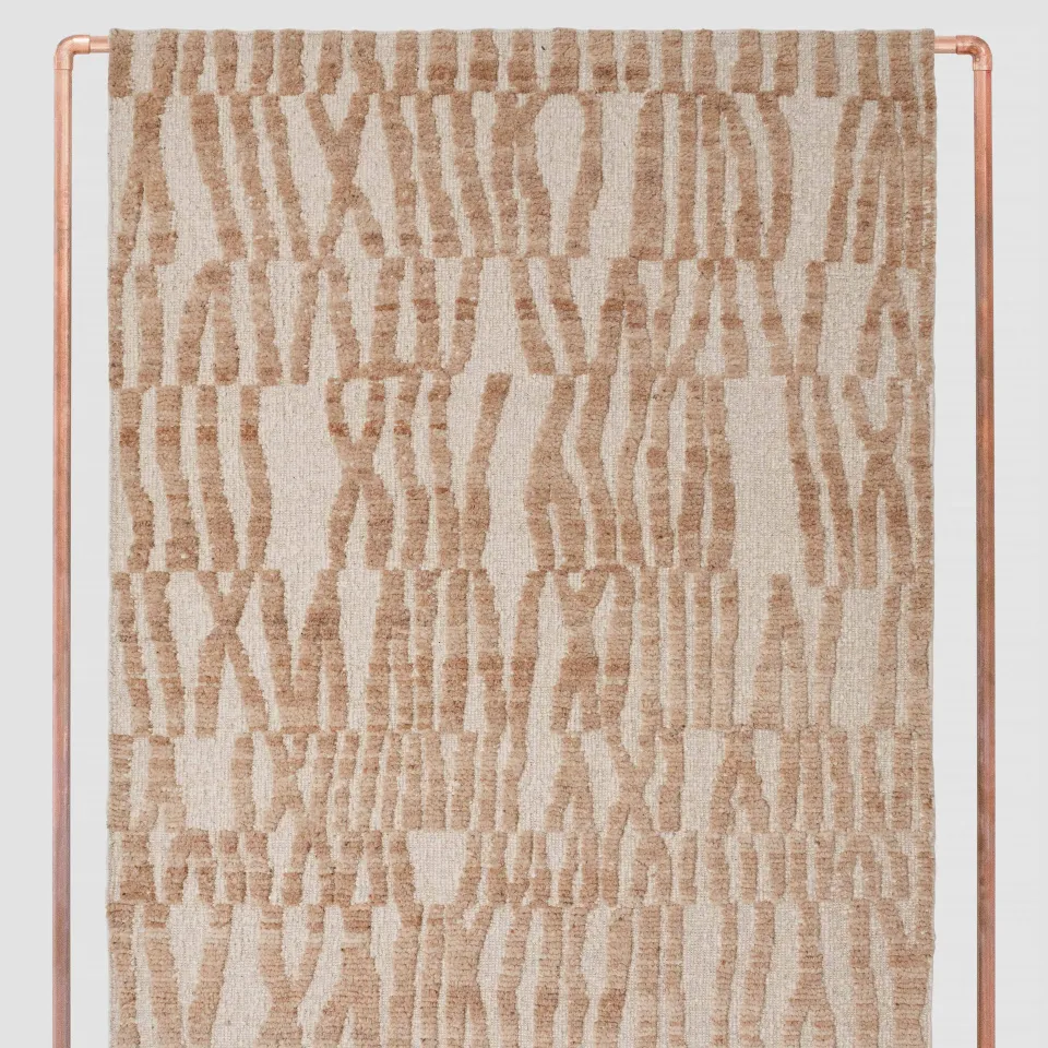 The Citizenry Zaha Hand-Knotted Area Rug | 6' x 9' | Sand