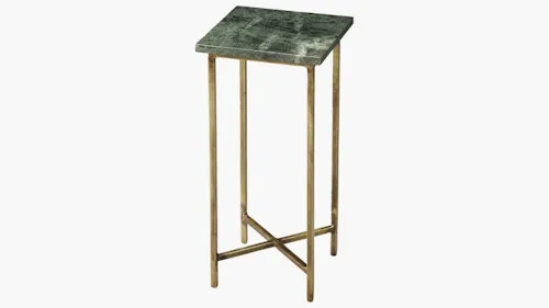 Green Marble Accent Table, Green Marble