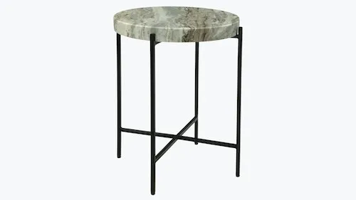 Cirque Accent Table, Marble/Iron