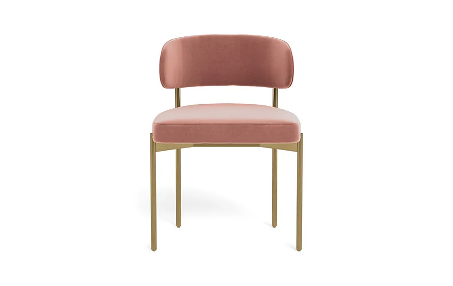Hollis Metal Framed Upholstered Chair