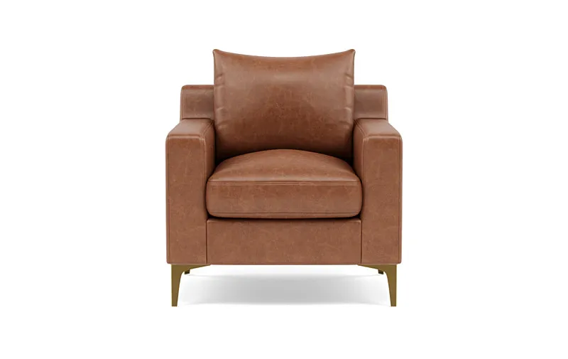 Sloan Leather Petite Chair