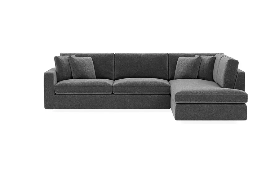 James 3-Seat Right Bumper Sleeper Sectional