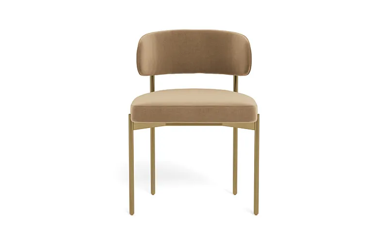 Hollis Metal Framed Upholstered Chair