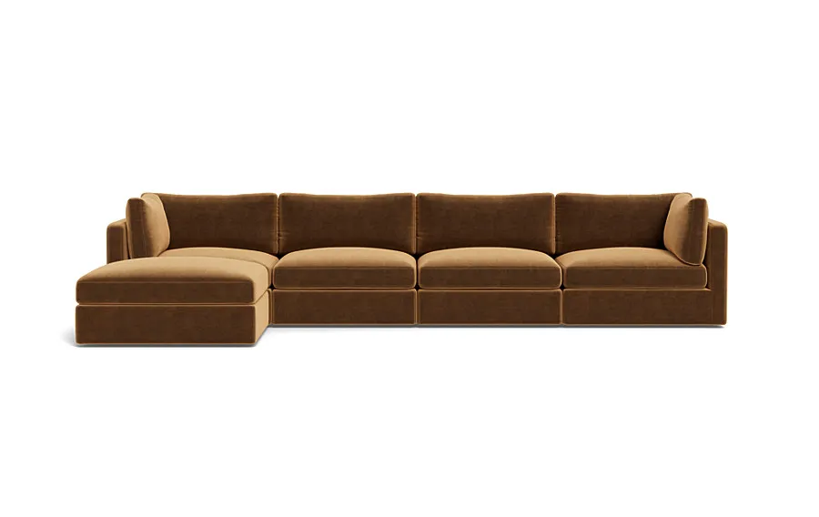 Tatum Modular 4-Seat Chaise Sectional
