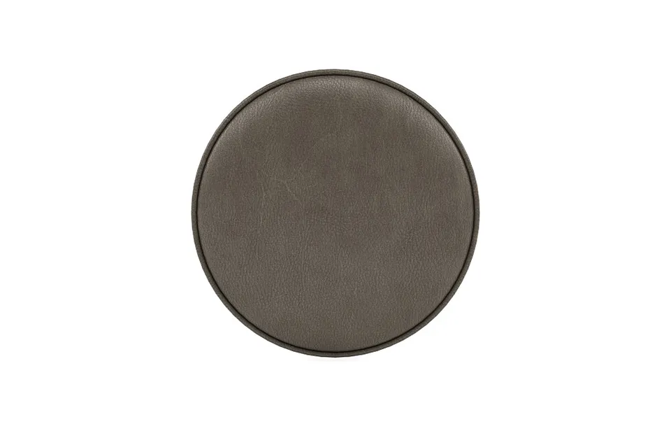 Throw Pillow Leather 13 Round Pillow"