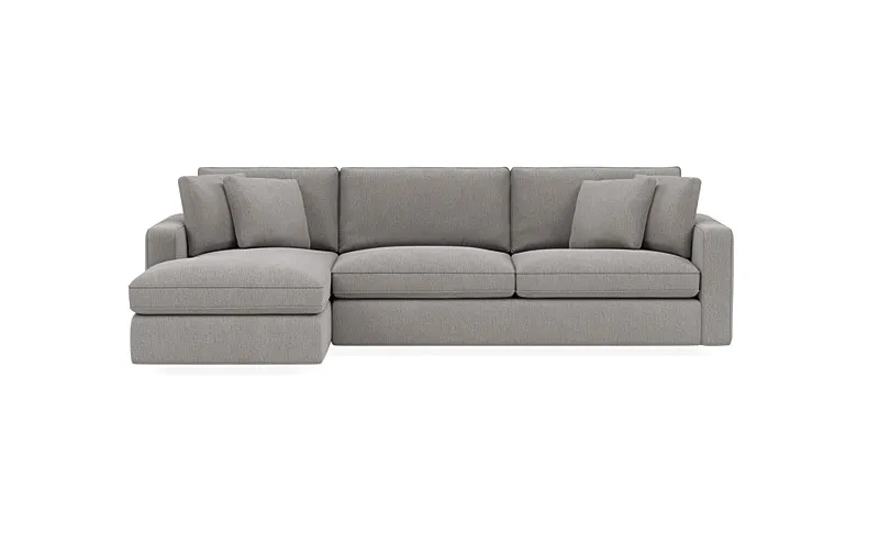 James 3-Seat Left Chaise Sleeper Sectional