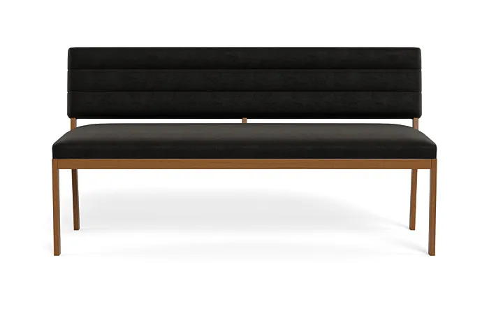 Nora Wood Framed Upholstered Bench