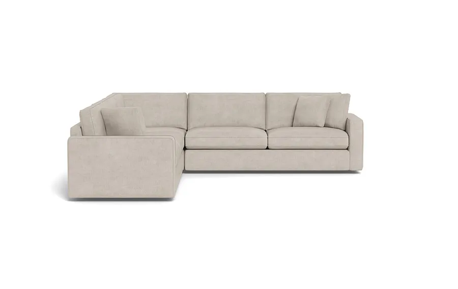 James 3-Piece 4-Seat Corner Right Sleeper Sectional