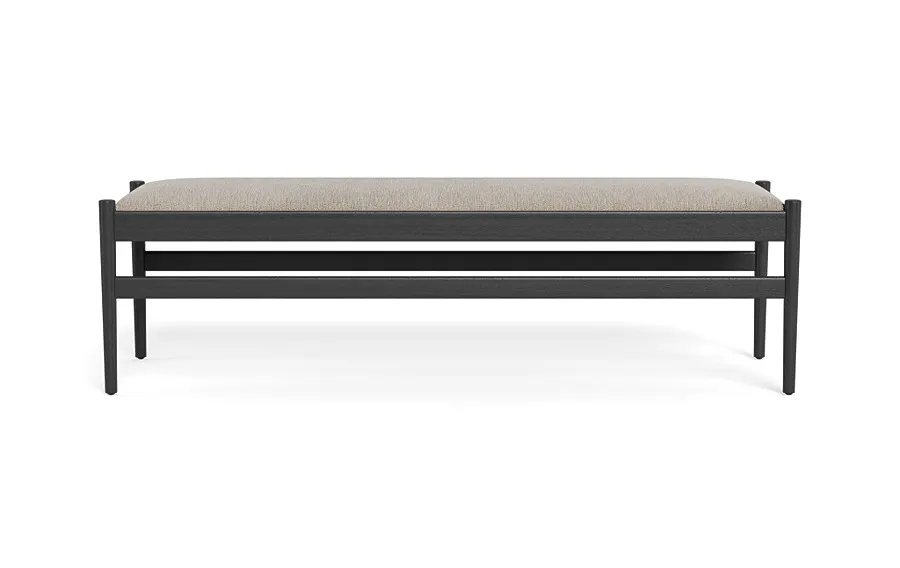 Turner Wood Framed Upholstered Bench