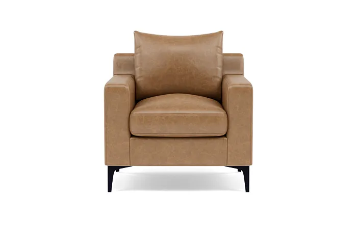 Sloan Leather Petite Chair