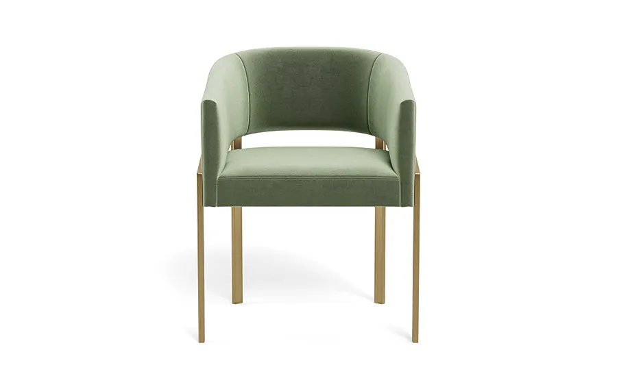 Mina Metal Framed Upholstered Chair
