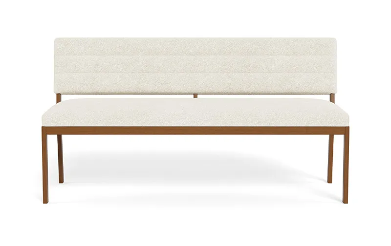 Nora Wood Framed Upholstered Bench