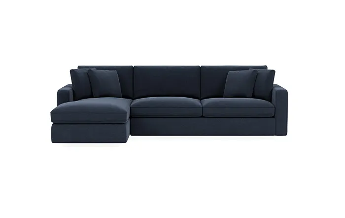 James 3-Seat Left Chaise Sleeper Sectional