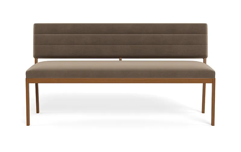 Nora Wood Framed Upholstered Bench