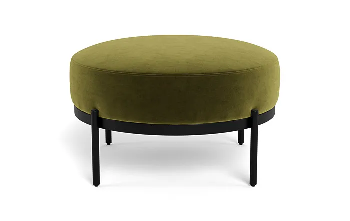 Kyle Round Stool Ottoman