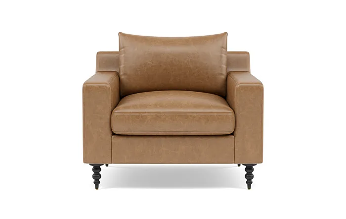 Sloan Leather Accent Chair