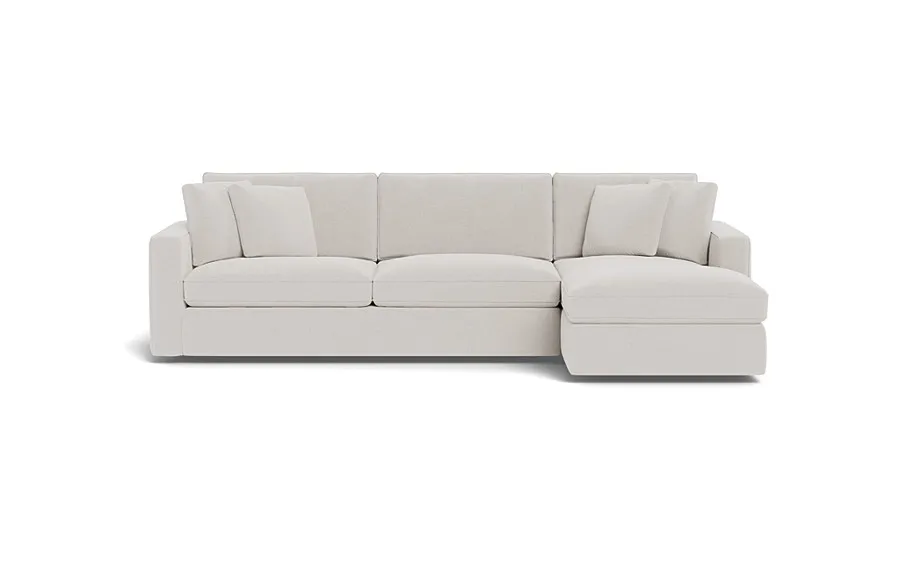 James 3-Seat Right Chaise Sleeper Sectional