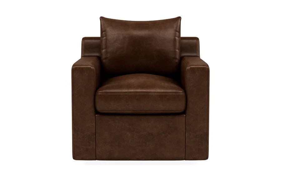Sloan Leather Swivel Chair