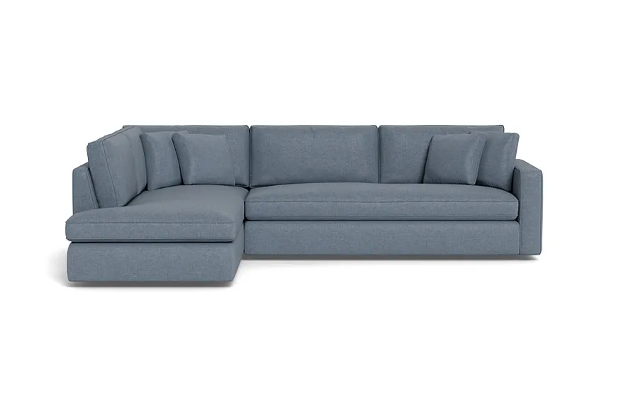 James 3-Seat Left Bumper Sectional