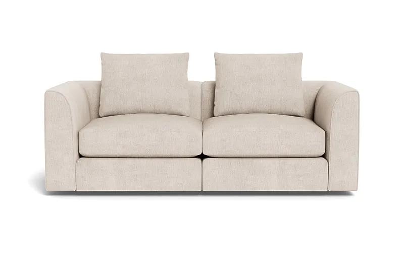 Beckham Modular Fabric Loveseat
