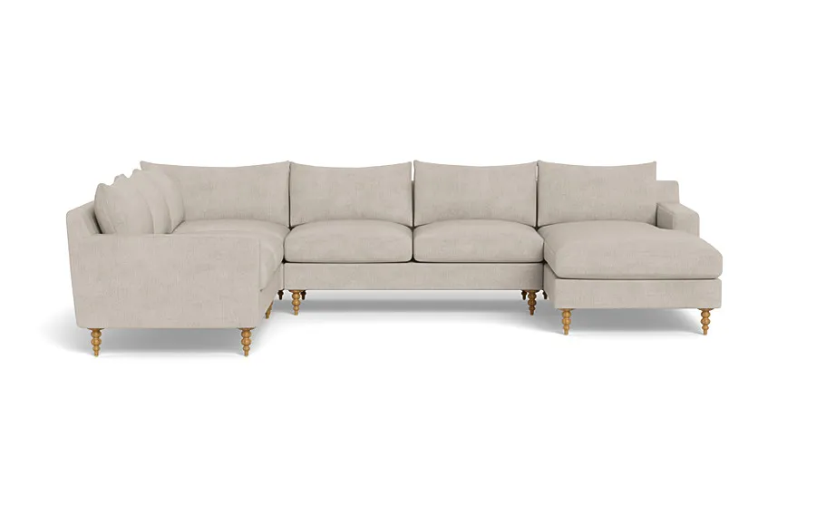 Sloan 4-Piece Corner Sectional Sofa with Right Chaise
