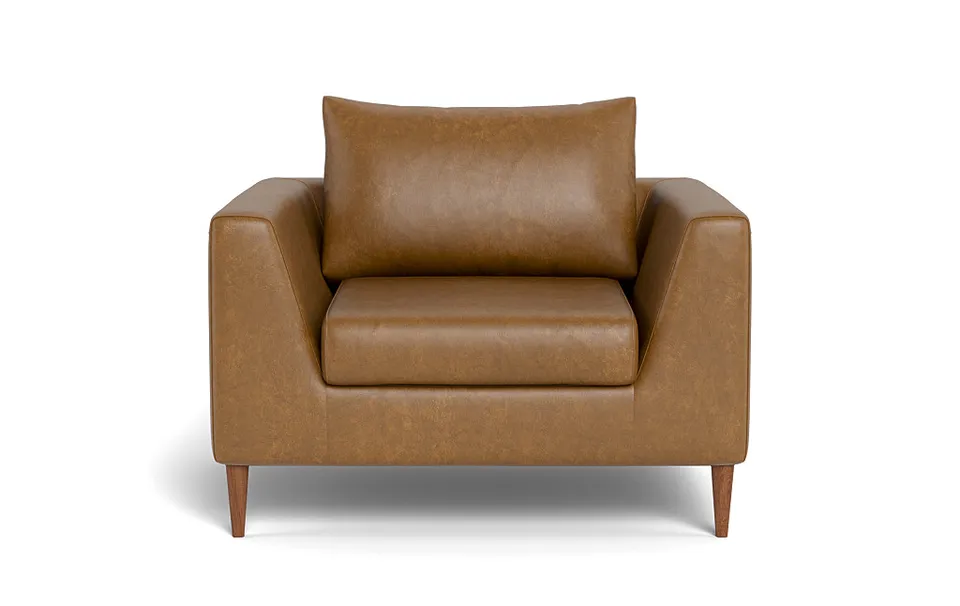 Asher Leather Accent Chair