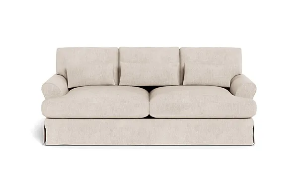 Maxwell Slipcovered Loveseat