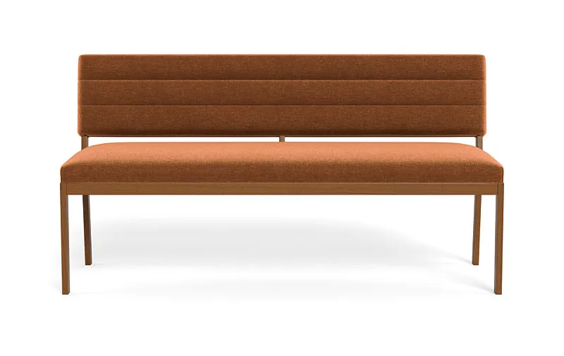 Nora Wood Framed Upholstered Bench