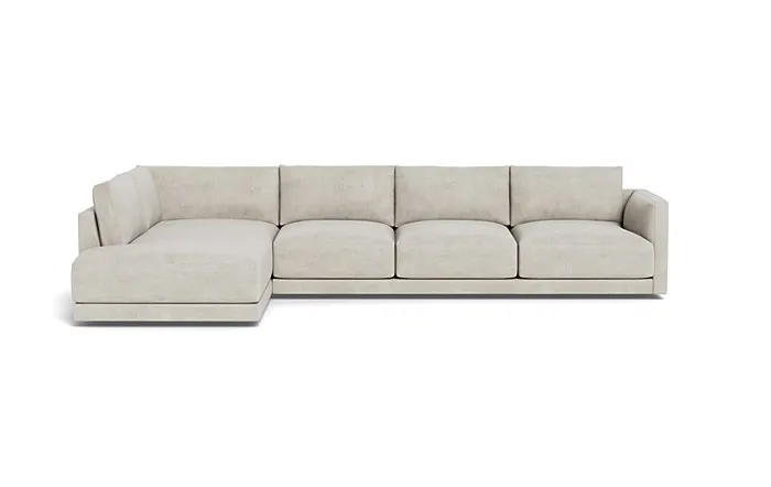 Lukas 4-Seat Left Bumper Sectional