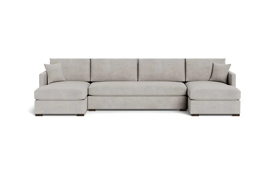 Scarlett 4-Seat U Chaise Sectional