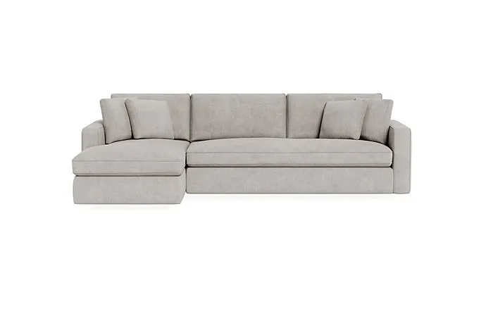 James 3-Seat Left Chaise Sleeper Sectional