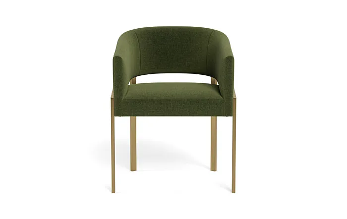 Mina Metal Framed Upholstered Chair
