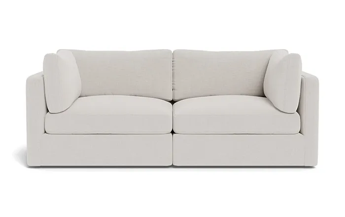 Tatum Modular Fabric Loveseat