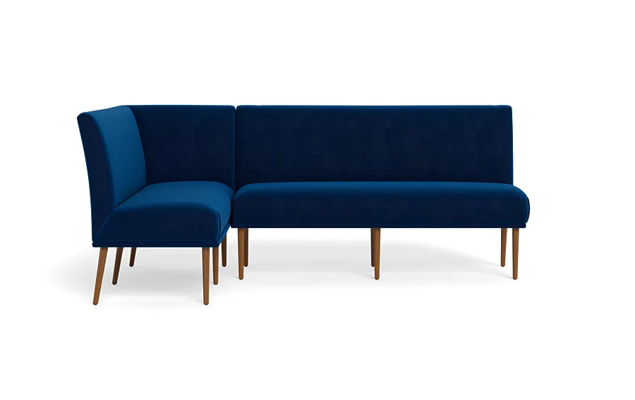 Dorian Upholstered Left Banquette with Tufting Option