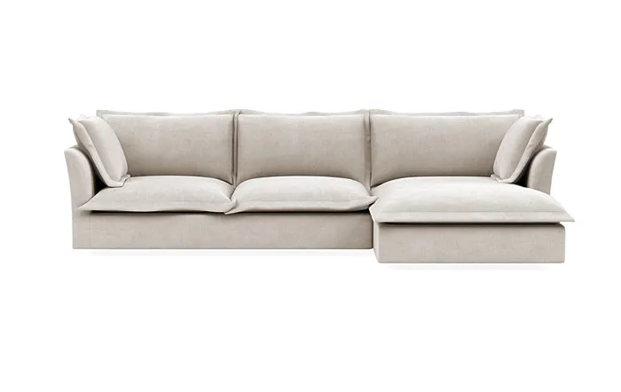 127" Skylar  Chaise Sectional