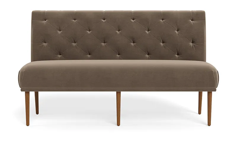 Dorian Upholstered Dining Bench with Tufting Option