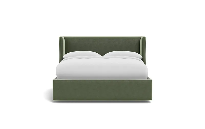 Graham Upholstered Bed with Storage Option Included