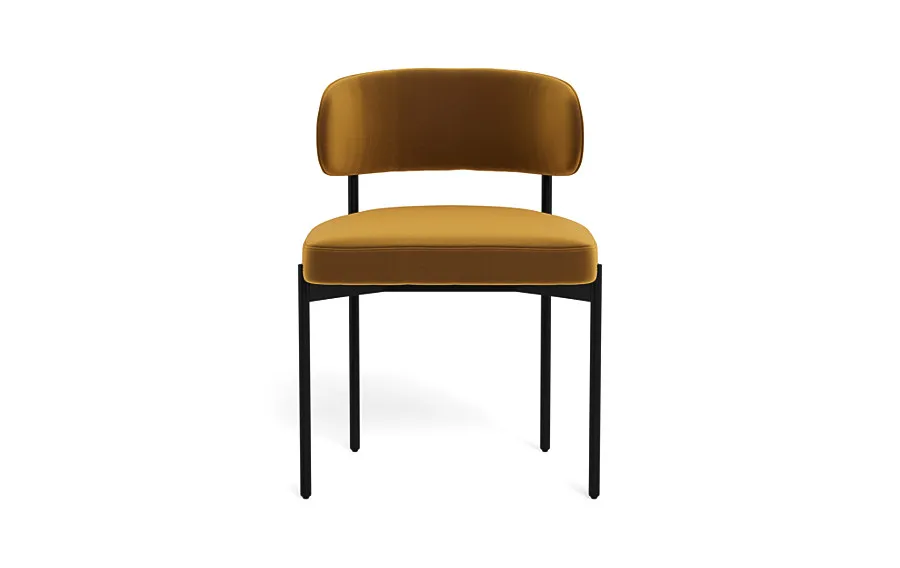 Hollis Metal Framed Upholstered Chair