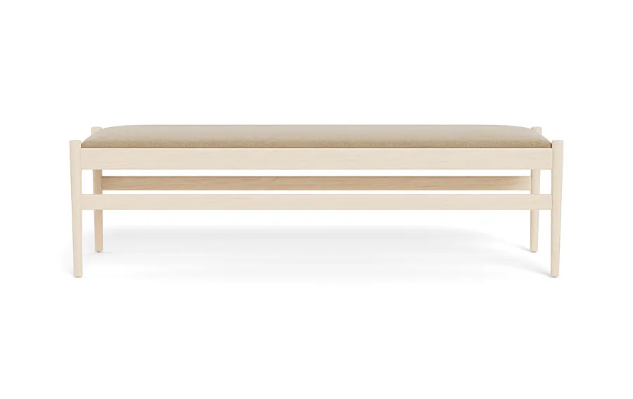 Turner Wood Framed Upholstered Bench