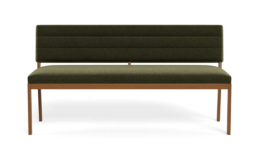 Nora Wood Framed Upholstered Bench