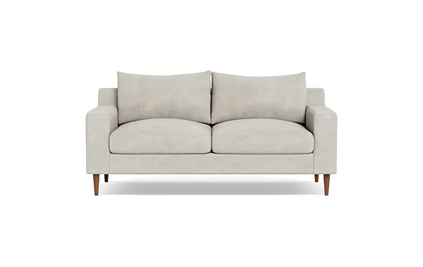 Sloan Loveseat, two cushions, standard down blend
