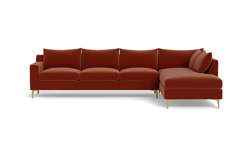 Sloan 4-Seat  Bumper Sectional