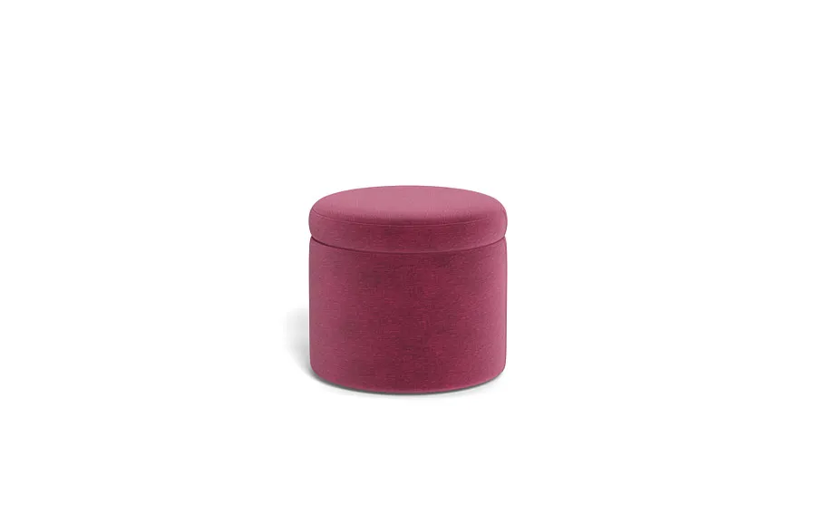 Colten Round Storage Stool Ottoman