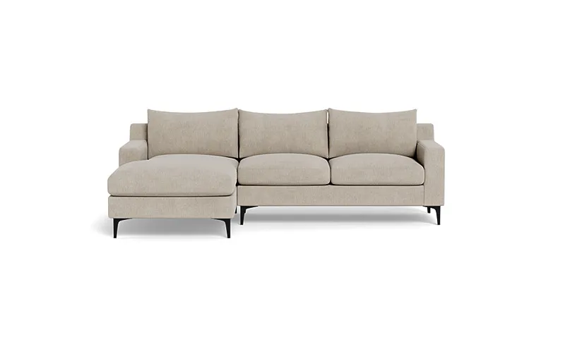 Sloan Left Chaise Sectional - 92" - Marble