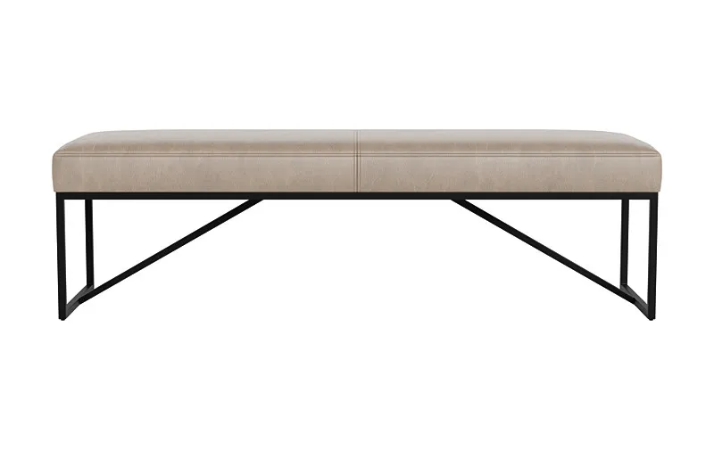 Otto Leather Bench
